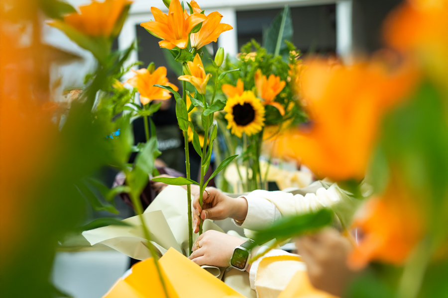 Flovia’s Flower Arrangement Workshop, July 13, 2025: A vibrant celebration of creativity.